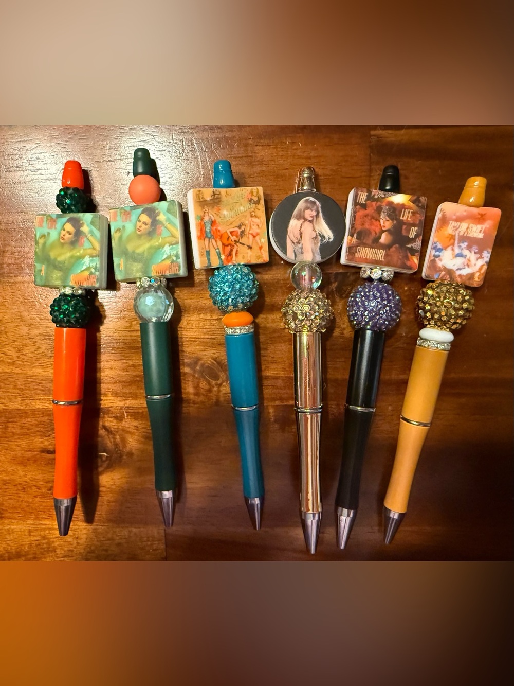 Taylor Swift Beaded Focal Pens!